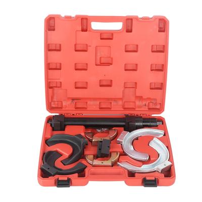 Interchangable Fork Strut Coil Spring Compressor Extractor Tool Kit Remover Auto Repairing