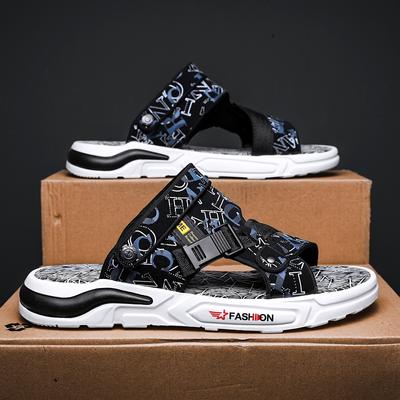 Herren Hausschuhe 2024 Neuer Stil Sommer Outdoor Sport Rutschfest Verschleißfest Sandalen Strand Hausschuhe