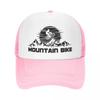 Custom Mountain Bike Baseball Cap for Unisex Women Adjustable MTB Bicycle Cyclist Biker Trucker Hat Sports Snapback Dad Hats