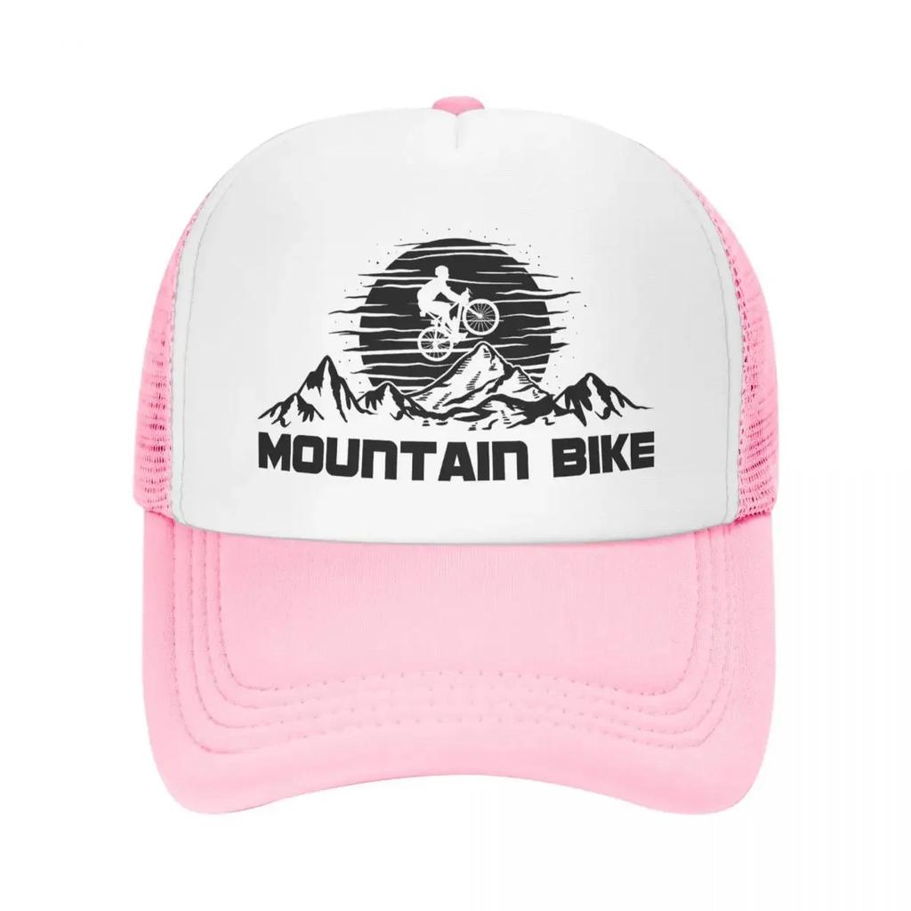 Custom Mountain Bike Baseball Cap for Unisex Women Adjustable MTB Bicycle Cyclist Biker Trucker Hat Sports Snapback Dad Hats