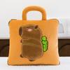 Capybara 2in1 Cartoon Quilt Office Nap Pillow Car Blanket Multifunctional