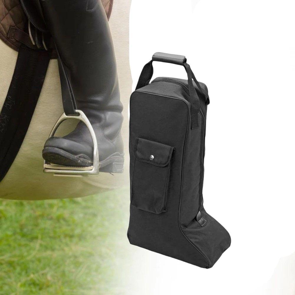 Waterproof Riding Boot Bag 600D Equestrian Boot Bag Horse Equipment Long Boots Bag  Travel Use