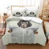 3D Print Dog Duvet Cover Single Double Queen King Size Bedding Set for Boys Bedroom Duvet Cover Bed Set Quilt Cover