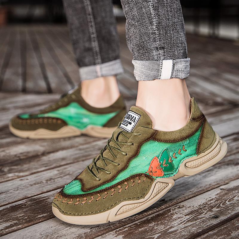 Brand Men Casual Shoes Fashion High Quality Men Platform Sneakers Lightweight Outdoor Running Shoes Non Slip Men Tenis Shoes New