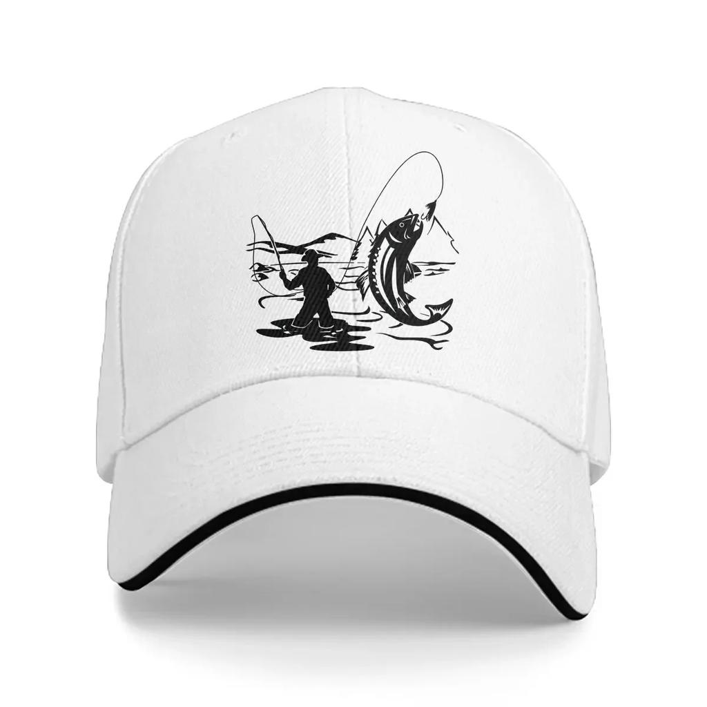 Fly Fishing Multicolor Hat Peaked Unisex's Cap Fly FisherUnisex OutdoorsUnisex Personalized Visor Protection Hats