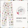 Women's Korean-Style Loose Pajama Pants - Imitation Cotton, Spring/Autumn