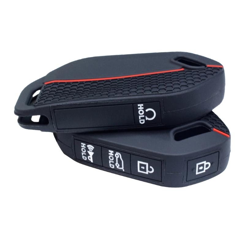 Scratchproof Key Case Key Protector Cover Waterproof Remote Key Protective Shell Honeycomb Texture Case