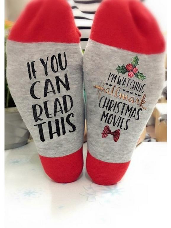 Christmas Casual Cotton Mid-Calf Socks - Hot-Selling Holiday Socks