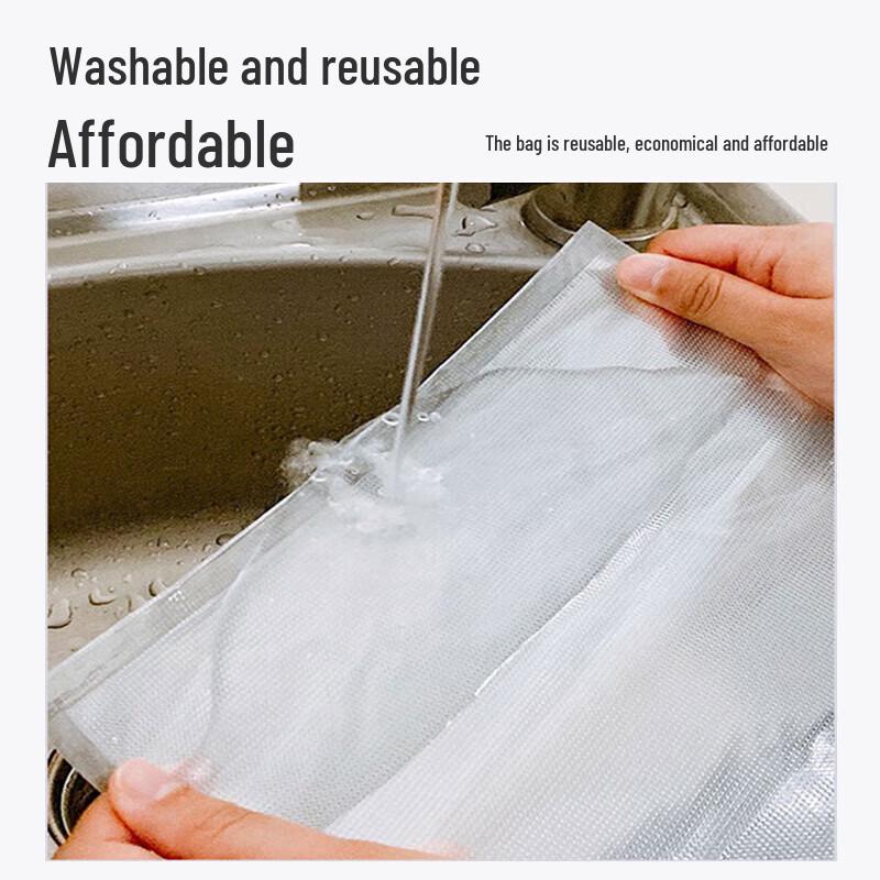 HOOYE Food Grade Textured Vacuum Sealer Bags