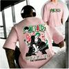 One Piece Anime Printed Men and Women Summer T-shirt Casual Men and Women Top Fashion Harajuku Style Y2K Pure Cotton Street Wear