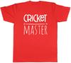 Cricket Master Unisexs Unisex TShirt Tee