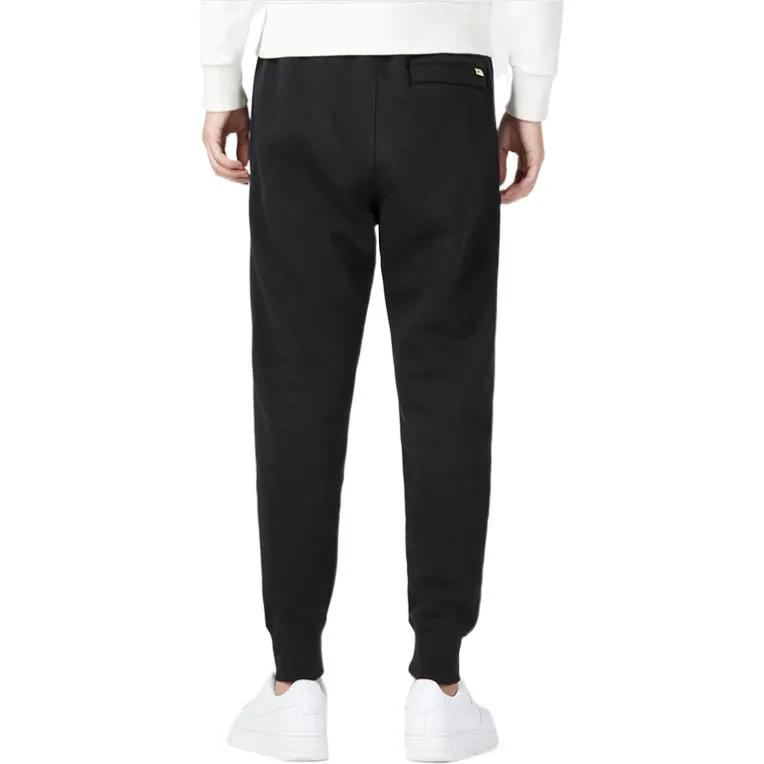 Nike Knitted Sweatpants Men's Black Moderate Straight Fit Pants (Unisex) Knitted Sweatpants FB7663 010