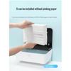 Wall Mounted Hand Tissue Dispenser Paper Towel Holder Hotel Induction Paper Dispenser No Drilling Hand Wiping Paper Box