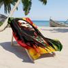 Bob Marley Beach Towel Super Soft Absorbent Comfortable Lightweight Portable for Swimming,Beach,Camping, Travel, Beach Accessories,Gym