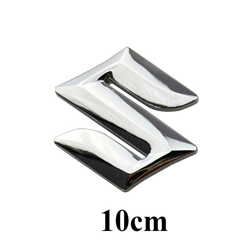 3D Badge Steering Wheel Sticker Car Front Emblem Rear Trunk Logo For SUZUKI Swift Metal Alloy Modified Letter Decoration