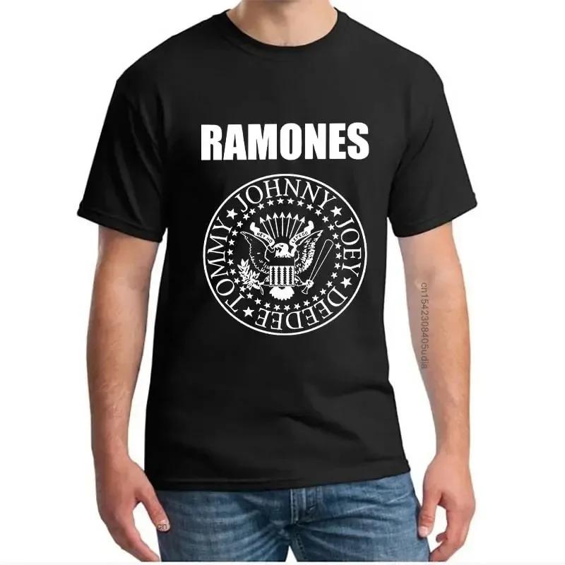 2025 Fghfg Womens Fghfg Ramone Seal Graphic Womens TShirt Punk Rock Fghfg Forest Hills Album Unisex Men Women T Shirt S