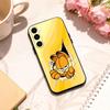 P-Playful G-Garfield C-Cat   Phone Case For Samsung Galaxy A73,A72,A71,A70,A53,A52,A51,Others Soft Black Shell