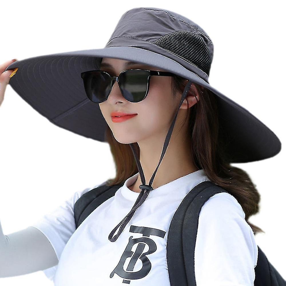 Hats Men's Sun Hat Fishing Hat Large Hat Sun Protection UV Fisherman Hat Summer Sun Hat