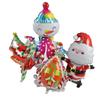 Christmas Foil Balloons Father Christmas Sleigh Father Christmas Snowman Candy House Christmas