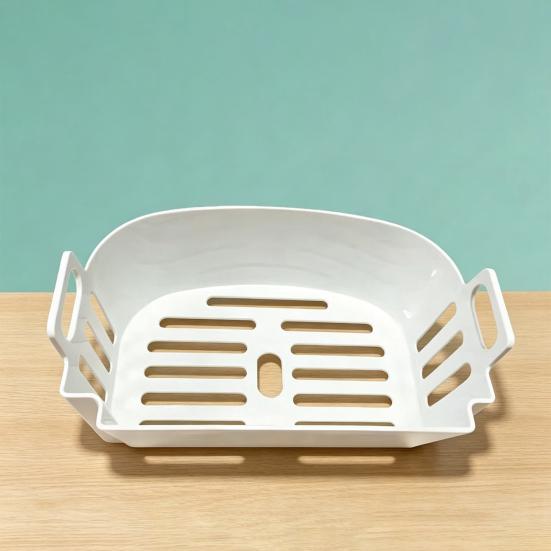 Cestello per Ghiaccio di Ricambio per Macchine del Ghiaccio Serie HZB Design a Lamelle Ventilate Vassoio Ghiaccio Mantiene il Ghiaccio Asciutto e Fresco Installazione Senza Attrezzi Plastica per Uso Alimentare
