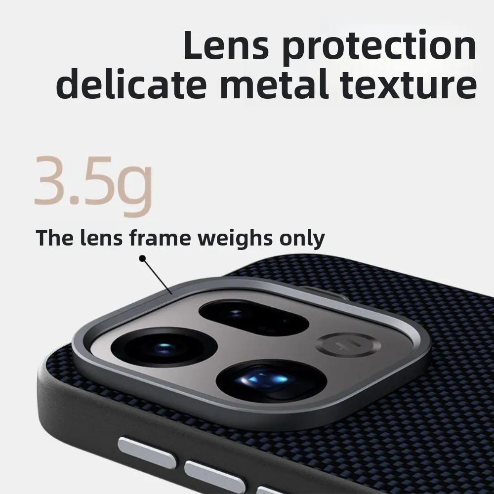 Textur Business Glatte Haptik Relief Kabelloses Ladecase Für Oppo Find X9 Pro X8/S Ultra Reno 14Pro Legierung Linse Stoßfeste Hülle