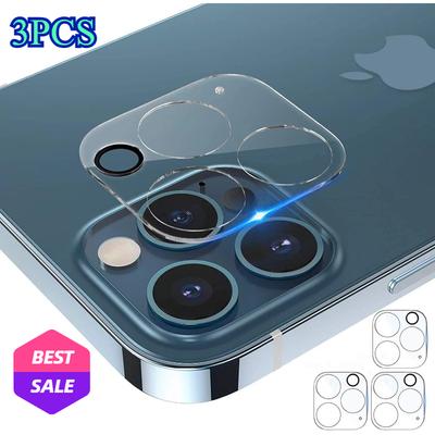 3Pcs HD Camera Screen Protector For iPhone 16 Pro Max 16Pro Tempered Glass Camera Lens Protector Full Cover Case iPhone16Pro 5G