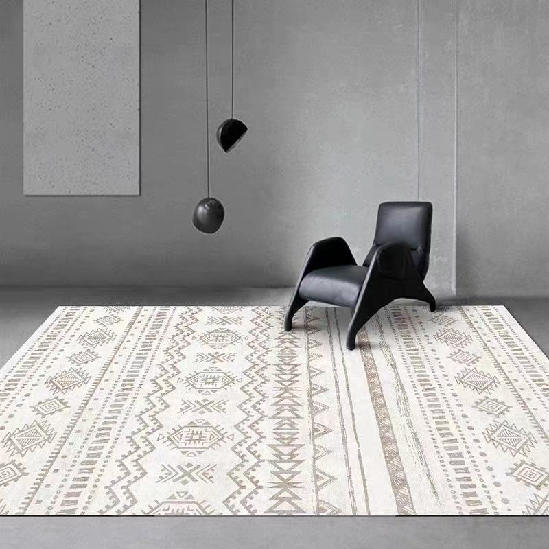 Living Room Carpet Coffee Table Carpet Bohemian Nordic Style Bedroom Bedside Mat Entrance Door Mat