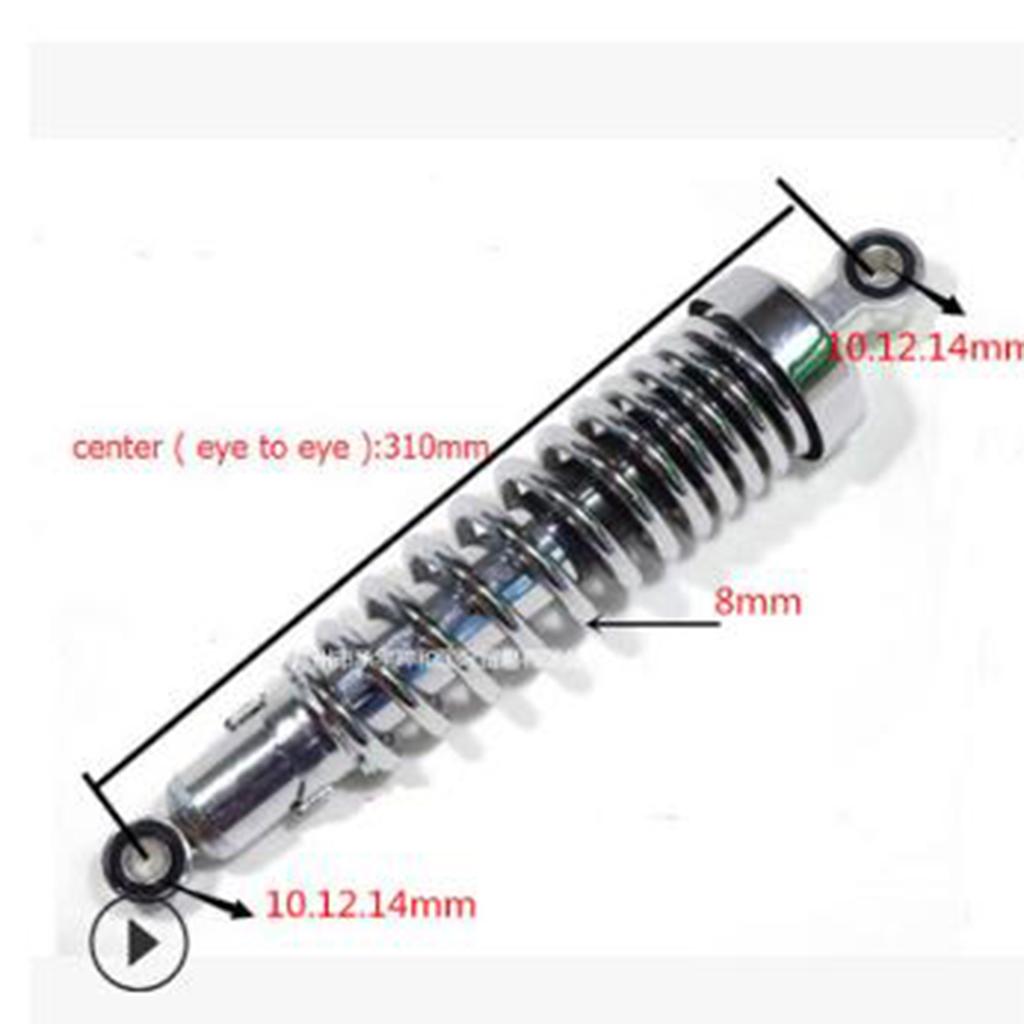 2 Pièces Amortisseurs Arrière pour Yamaha Virago Vstar XV 250 400 535 750