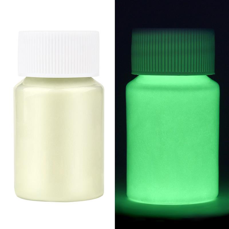 20g/30g Flasche Fluoreszierendes Pigment Langlebige Leuchtfarben Auto Glow Glow In Dark Acrylfarben Für Kunstwerke Partyzubehör