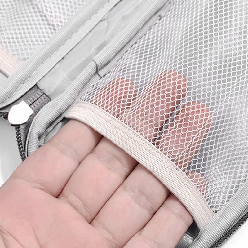 1Pc Portable Cable Organizer Storage Bag For Power Bank Digital Cable Case Earphone Earphone Holder Case Headset Charging Box