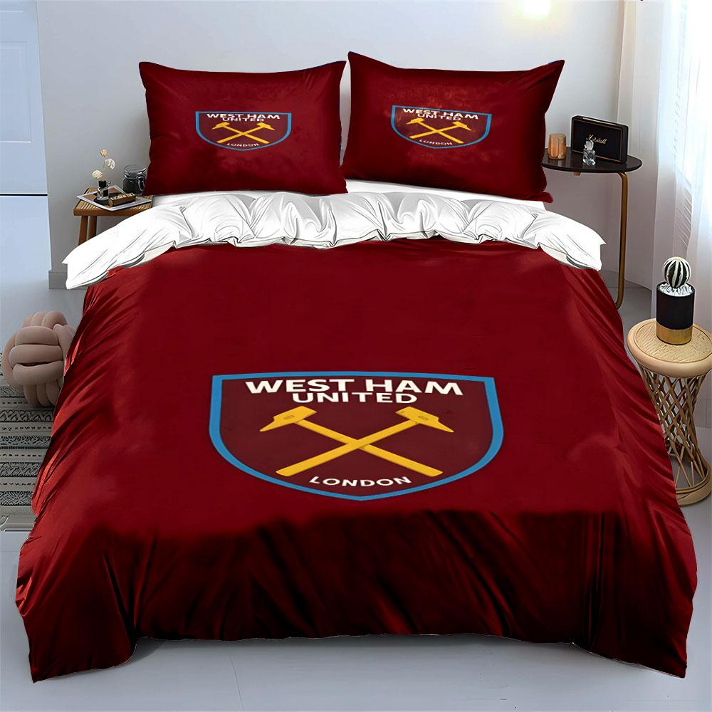 Martelli incrociati, "West Ham." Set lenzuola Set copripiumino Copripiumini Federe(1*Copripiumino 2*Federe senza imbottitura piumone)