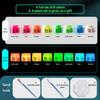 BORRENCE Fluorescent Pigment Luminous Paint 20/60ml 8 Colors Hand-Painted Graffiti DIY Glow-in-the-dark Waterproof Acrylic Paint
