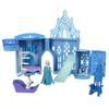 Mattel Anna and the Snow Queen (Disney Frozen) Elsa's Ice Palace (Stacking Castle Series! Mini Doll) Dress-Up Doll & Playhouse Playset with