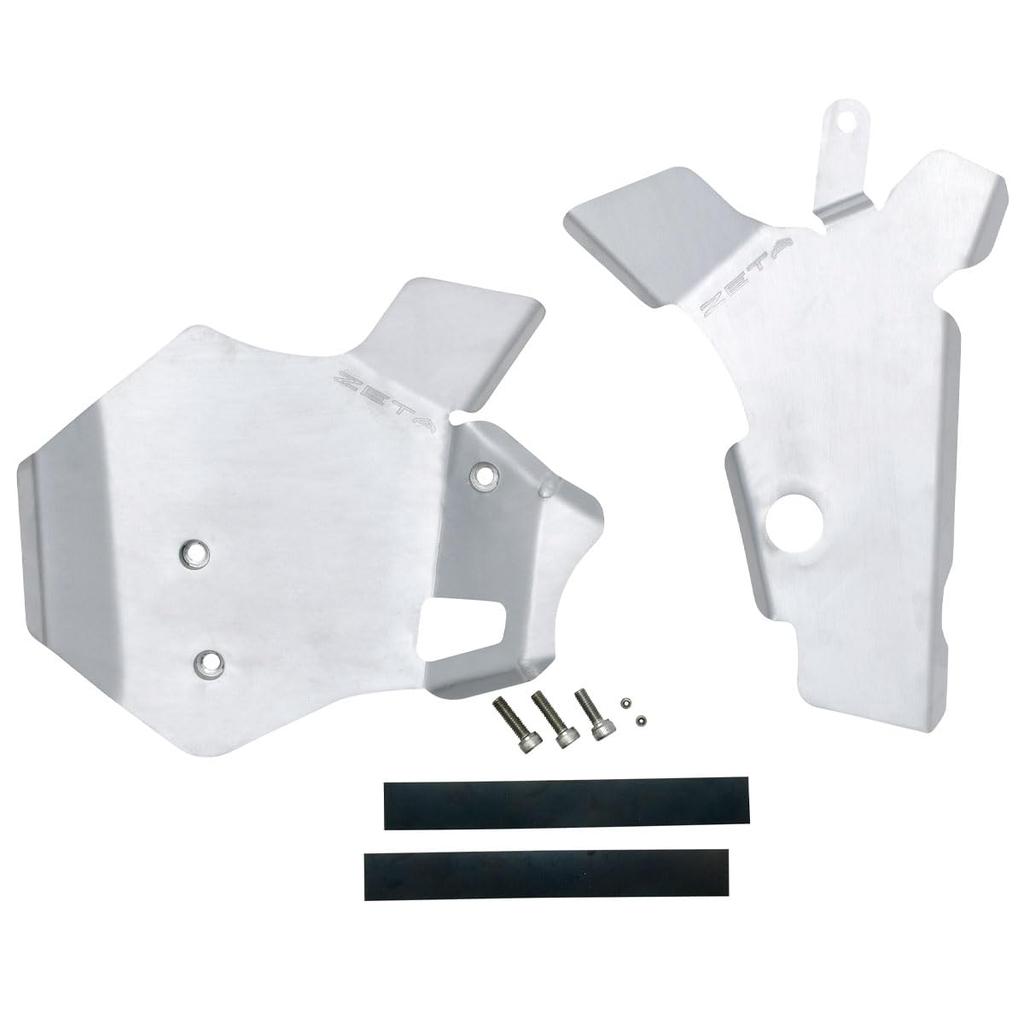 ZETA RACING CRF300L Rahmenschutz Rahmenschutz Vergrößerte Grifffläche Verbesserter Halt Verhindert das Hängenbleiben der Stiefel Aluminiumlegierung Dirtfreak