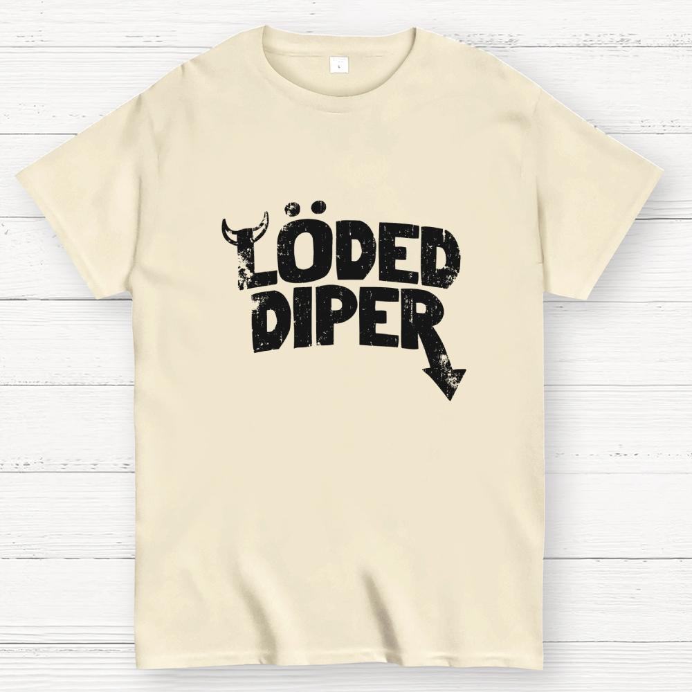 Loded Diper Cotton Casual Cool Loose T-Shirt