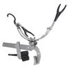 28086 Dual Purpose Ice Raft  Bridge Fishing Folding Bracket Stainless Steel Stand TackleL