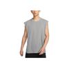 Quick-Dry Sleeveless Yoga Knit Sports Soft Lightweight Round Neck Tank Top Men Tops Light-Smoke-Grey DM7824-077
