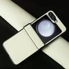 Hand Crafted Genuine Leather Case For Samsung Galaxy Z flip Phone Cover Galaxy Z Flip 3 flip4  Back Shell Coque Capa
