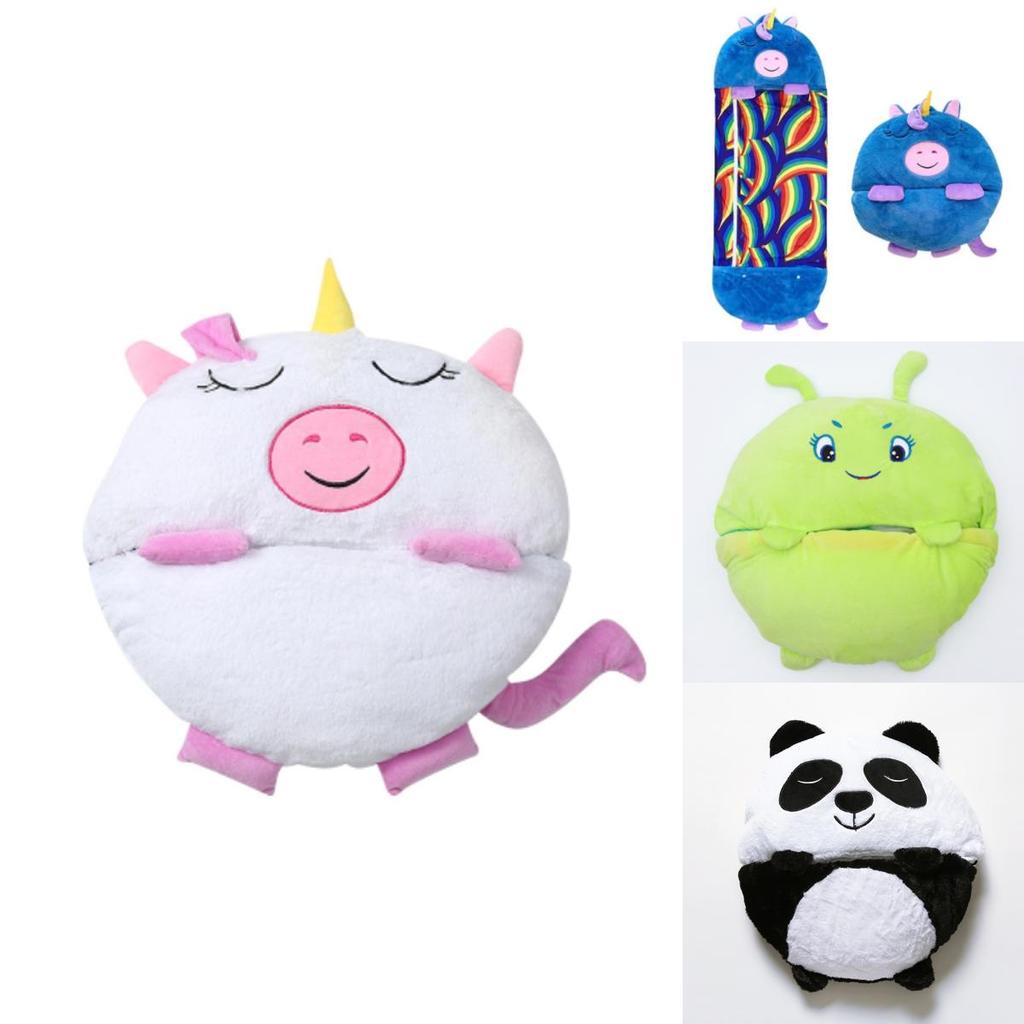 Sacos de Dormir de Dibujos Animados Happy Nappers Grandes Almohada de Felpa Súper Suave Saco de Dormir de Animales