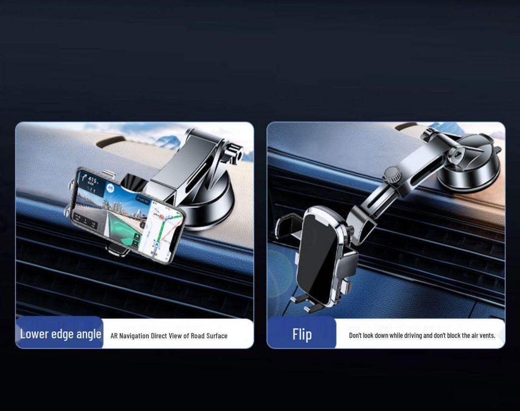 2024 Model Car Suction Cup Phone Holder for Navigation