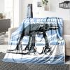 Star Wars Personalized Text Blanket Multi-purpose Personalized Blanket Soft Warm Cozy for Picnics Nap Home Decor Office Chair for All Occasions