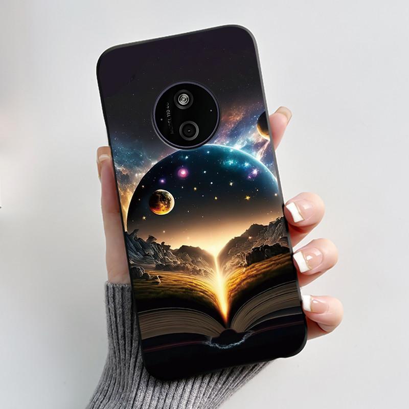 Casing For Nokia 125 110 4G 2024 HMD 110 Case Aesthetic Luxury Cute Cool Boys Girls Soft Silicone Black Matte Phone Cover Shell