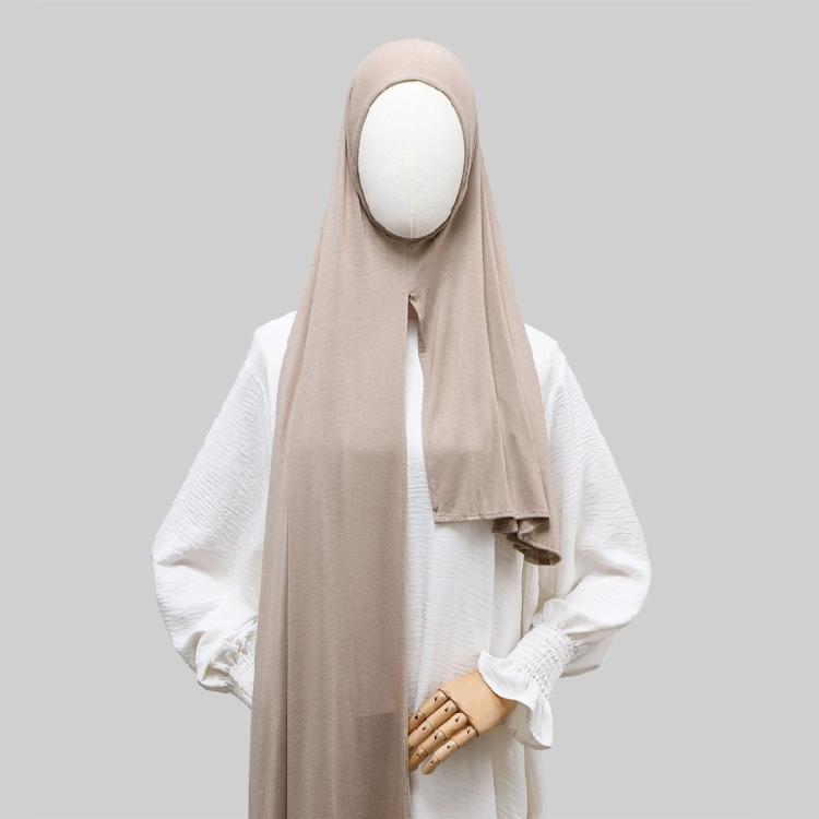 Functional Muslims Scarf for Women and Girls Lightweight Polyester Hijab Head Scarf Shawl Wrap for Various Occasion