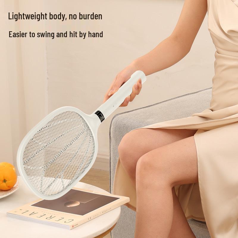 Rechargeable Electric Mosquito Swatter & Lure Lamp - Dual-Function Mosquito Killer & Repellent (Yage YG-6108)