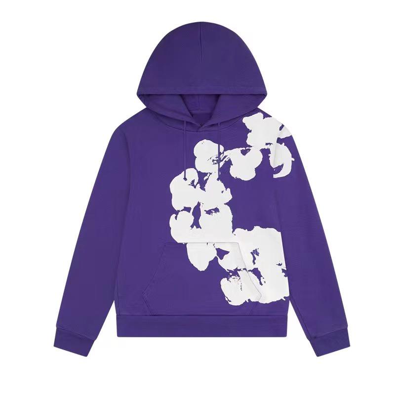 2025 Fashion Trend Foam Print Unisex Y2K Hip Hop Hoodie & Shorts/Pants Set