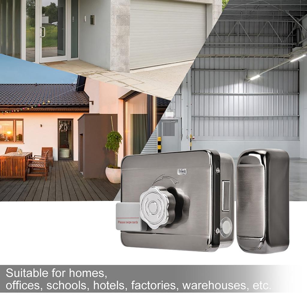 Elektronischer Türzugang Intelligentes Fernbedienungssystem ID Einzelkopf 12V Schloss