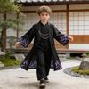 Disfraz de Ídolo Kpop Cosplay para Niños, Chaqueta Negra, Tops con Pantalones para Niños, Fiesta de Halloween, Carnaval, Ropa para Actuaciones en Escenario