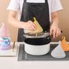 1Pc Triangle Pot Hat Non-Slip Stove Handle Mitt for Cast Iron Skillet Hanging Iron Pot Casserole Handle Protector Household Cooking Supplies