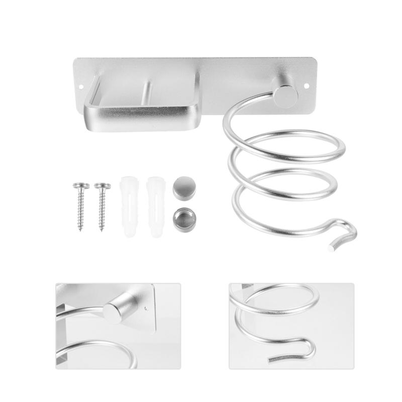 Space Aluminium New Perfection Hair Dryer Holder Hair Dryer Stands Hair Dryer Stand