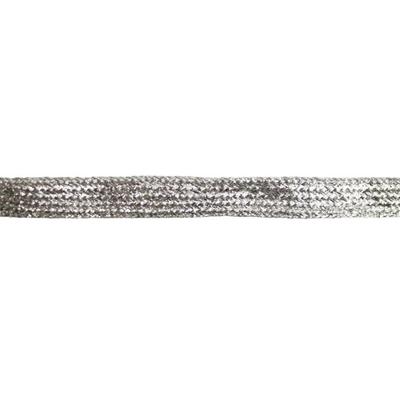 MégaCréa DIY - Silver Glitter Ribbon 10 Mm X 1 M